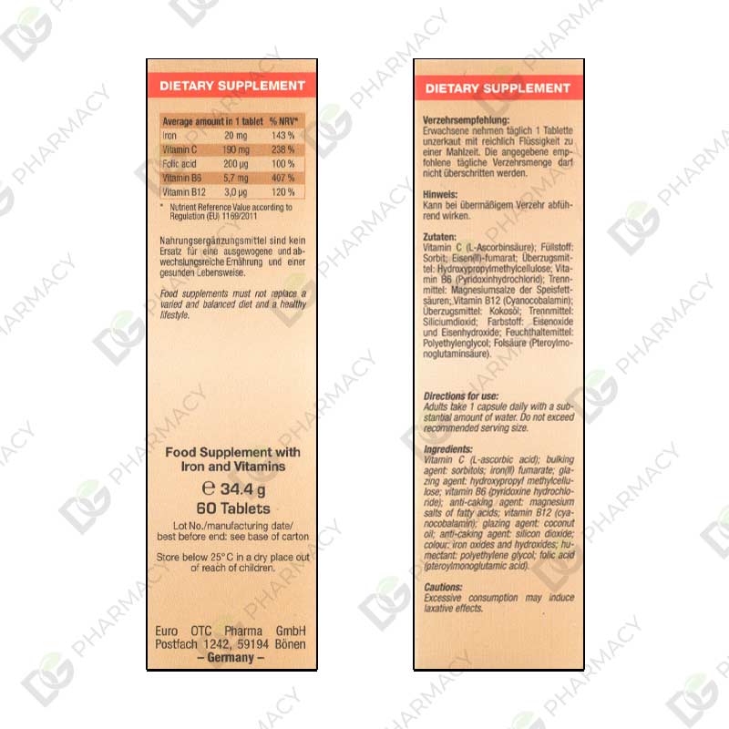 800Side آیزن پلاس یوروویتال