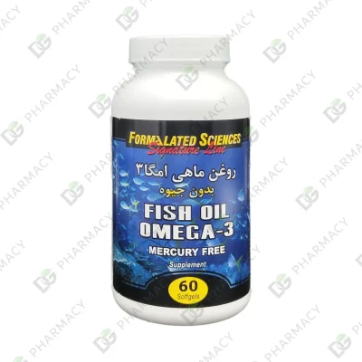 روغن ماهی امگا 3 بدون جیوه فرمولیتد ساینسز