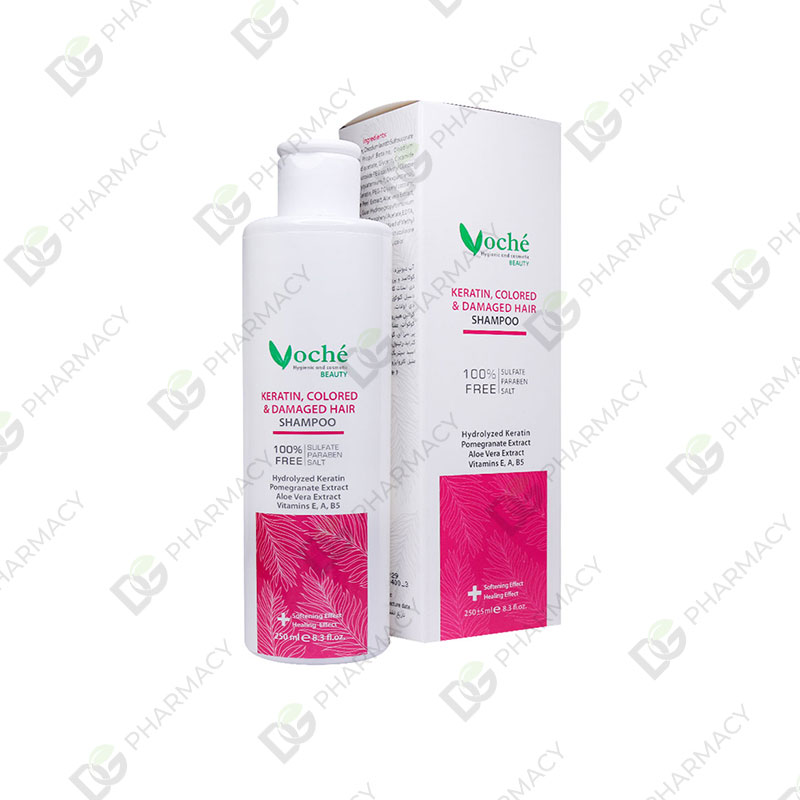 Voche-Keratin-Colored-And-Damaged-Hair-250-ml شامپو کراتین موهای رنگ شده وچه