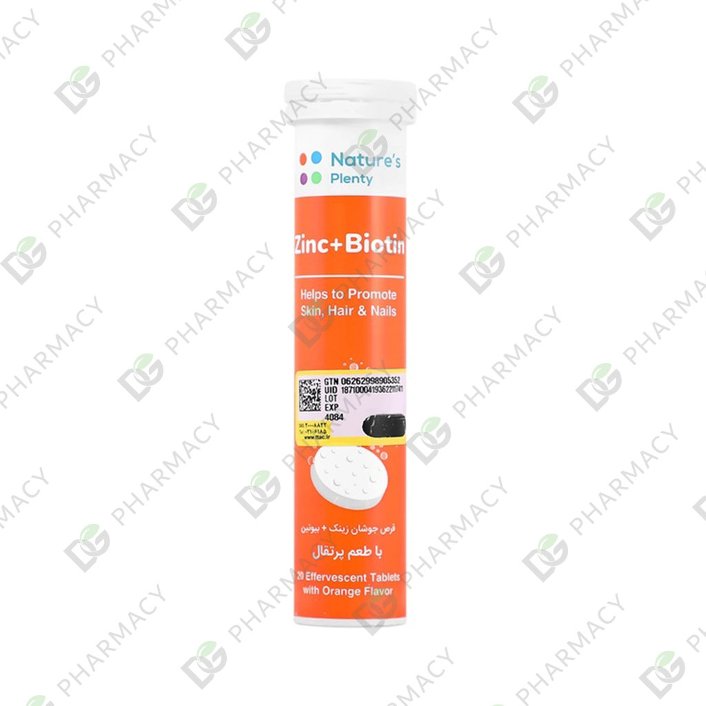 Natures-Plenty-zinc-plus-biotin-Effervescent-Tablet
